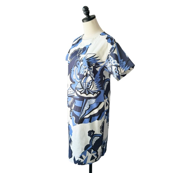 Piazza Sempione Poplin Cotton Shift Dress | IT 38 (US 2) - Picture 2 of 12